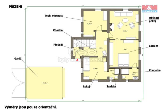 Prodej rodinného domu, Podhradí, 370 m2