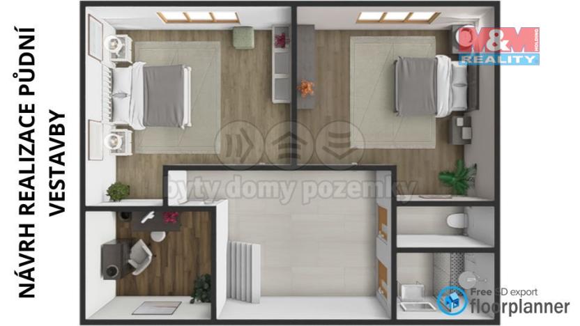 Prodej chalupy, Vysoké Studnice, 60 m2