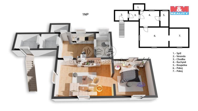 Prodej rodinného domu, Jeseník, Skupova, 800 m2
