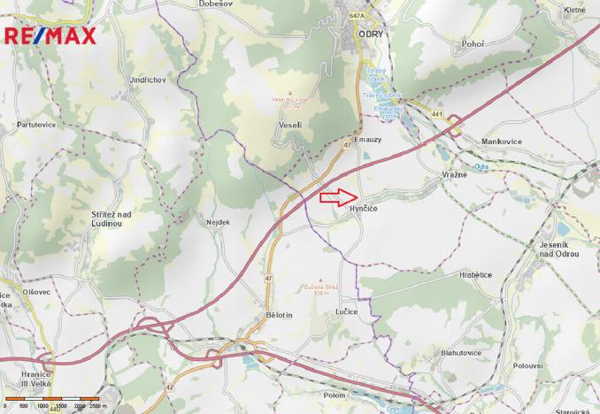 Prodej komerčního pozemku, Vražné, 13407 m2