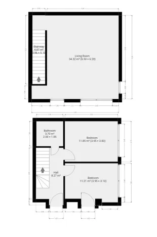 Pronájem bytu 3+kk, Praha - Kamýk, Zárubova, 68 m2