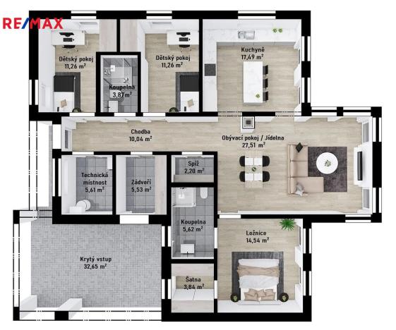 Prodej rodinného domu, Velatice, 137 m2