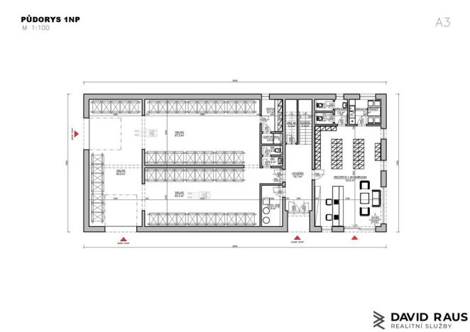 Prodej obchodního prostoru, Troubsko, Zahradní, 711 m2