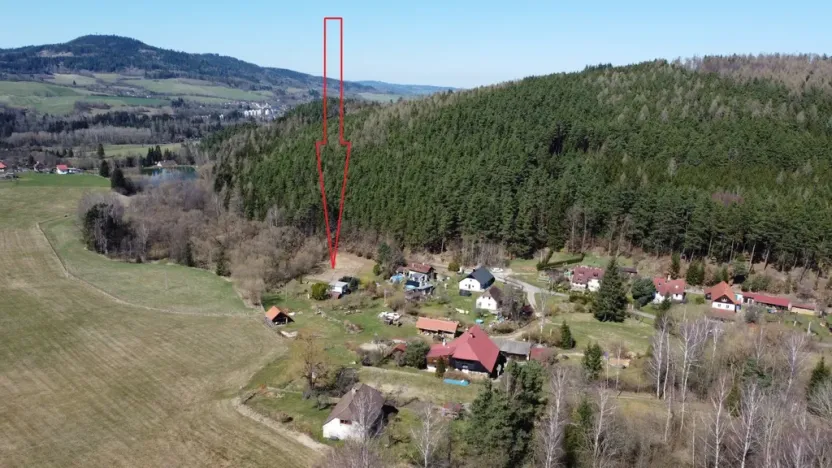 Prodej zahrady, Dlouhá Ves, 782 m2