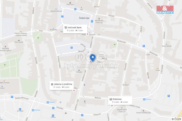 Pronájem bytu 2+1, Česká Lípa, 57 m2