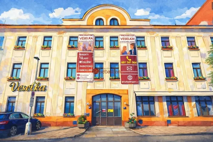 Pronájem kanceláře, Pardubice - Zelené Předměstí, Hlaváčova, 20 m2