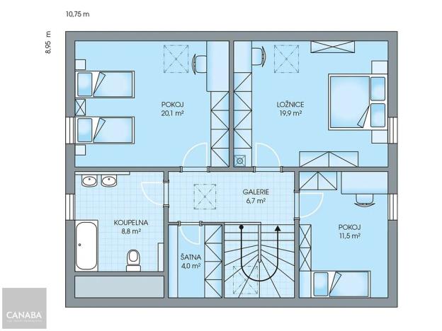 Prodej rodinného domu, Choťánky, 161 m2