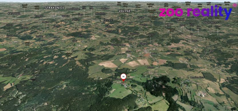 Prodej pozemku pro bydlení, Vacov - Lhota nad Rohanovem, 1572 m2