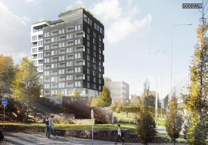 Pronájem bytu 1+kk, Brno, Královopolská, 37 m2