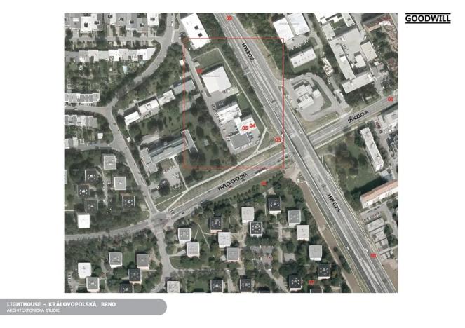 Pronájem bytu 1+kk, Brno, Královopolská, 42 m2