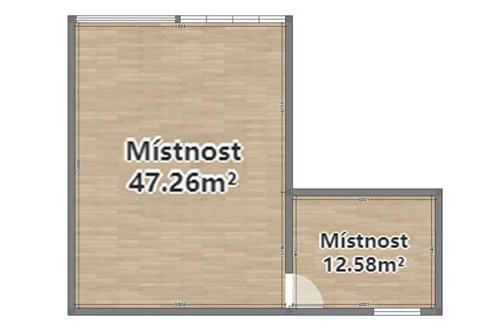 Pronájem výrobních prostor, Plzeň, K Cihelnám, 125 m2