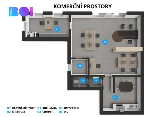 Prodej obchodního prostoru, Třeboň, Svobody, 78 m2