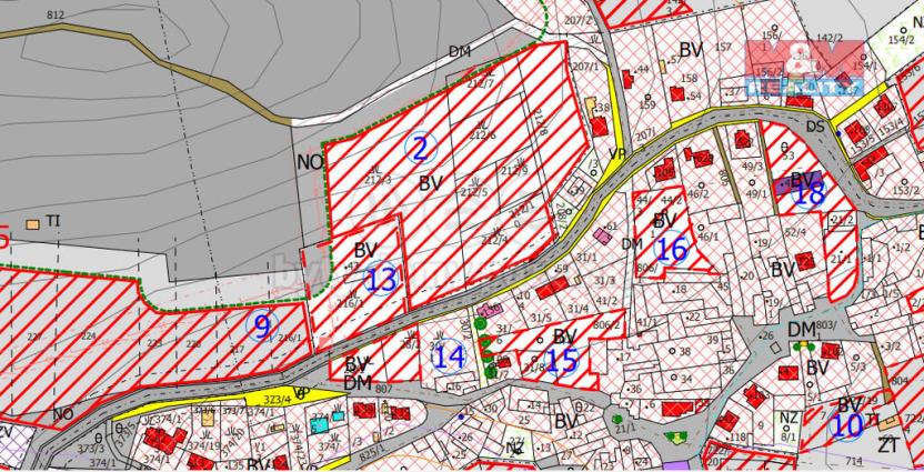 Prodej pozemku pro bydlení, Drachkov, 949 m2
