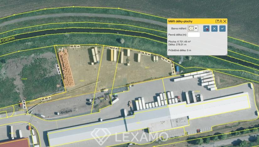 Prodej komerčního pozemku, Měnín, 5400 m2