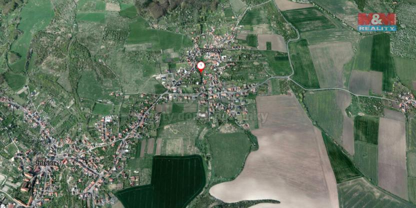 Prodej zahrady, Žitenice - Pohořany, 439 m2