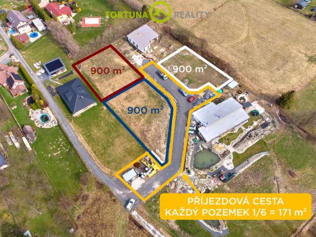 Prodej pozemku pro bydlení, Veřovice, 1071 m2