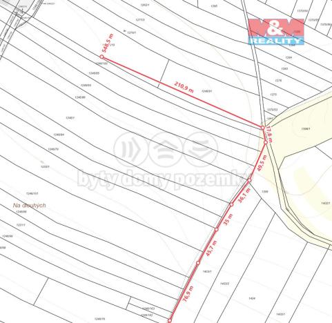 Prodej komerčního pozemku, Kožichovice, Žďárského, 6378 m2