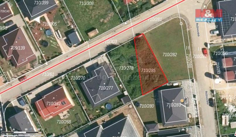 Prodej pozemku pro bydlení, Boršov nad Vltavou, Příčná, 530 m2