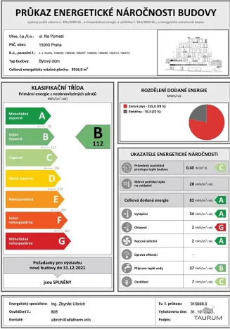 Prodej kanceláře, Praha - Košíře, Lerausova, 92 m2