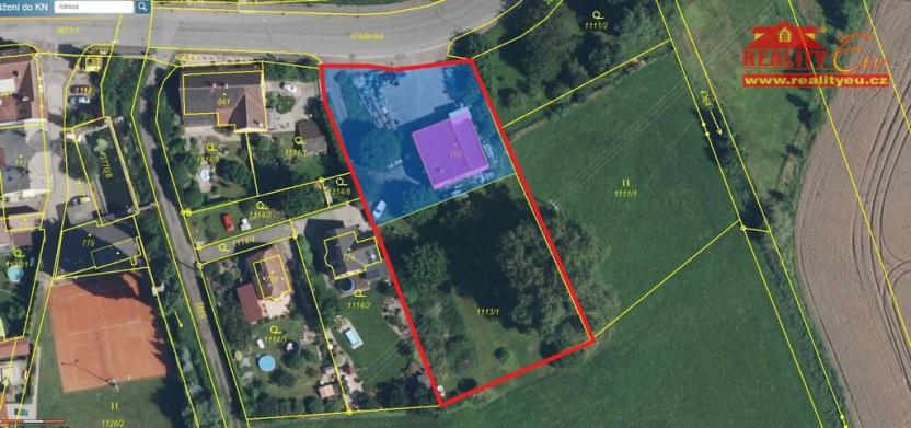 Prodej obchodního prostoru, Jaroměř - Jezbiny, Hradecká, 1437 m2