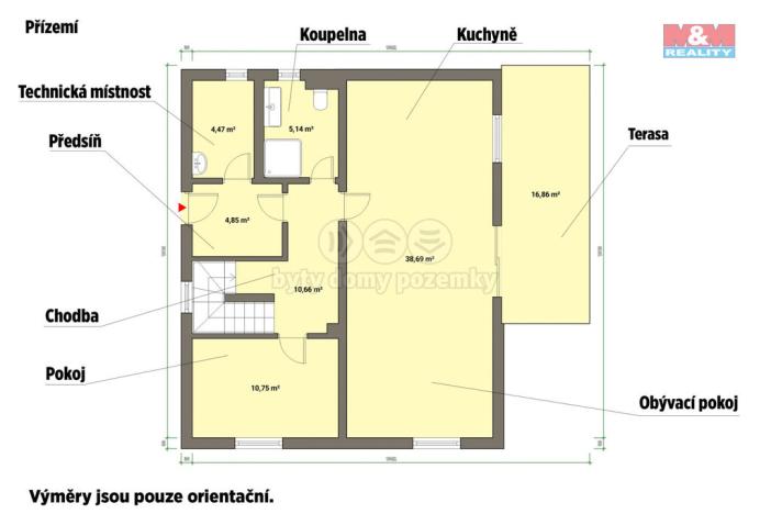 Prodej rodinného domu, Cheb, Topolová, 150 m2