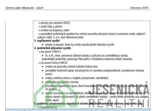 Prodej pole, Mikulovice, Na Bukovci, 6787 m2