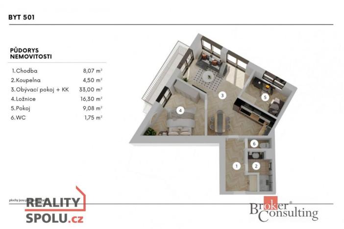 Prodej bytu 3+kk, Kladno, Váňova, 88 m2