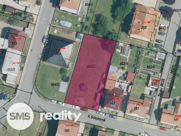 Prodej pozemku pro bydlení, Rapotice, 878 m2