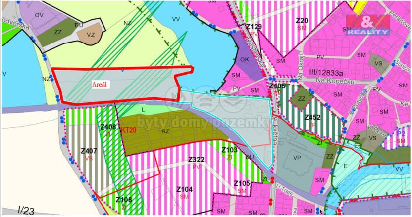 Prodej komerčního pozemku, Jindřichův Hradec - Radouňka, 24549 m2