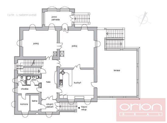 Pronájem rodinného domu, Praha - Vokovice, Ke dvoru, 828 m2