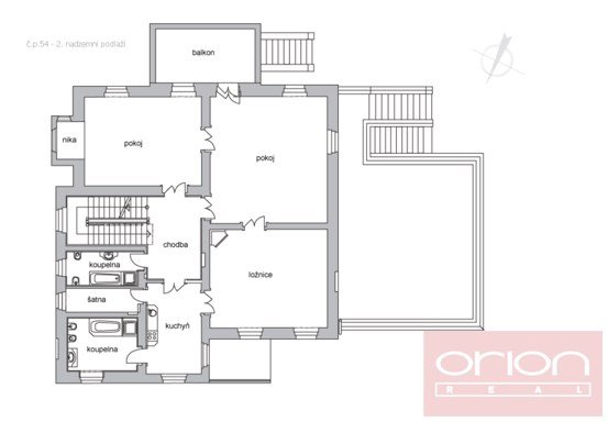 Pronájem rodinného domu, Praha - Vokovice, Ke dvoru, 828 m2