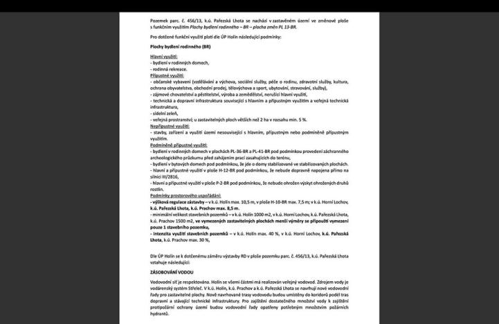 Prodej pozemku pro bydlení, Holín, 2363 m2