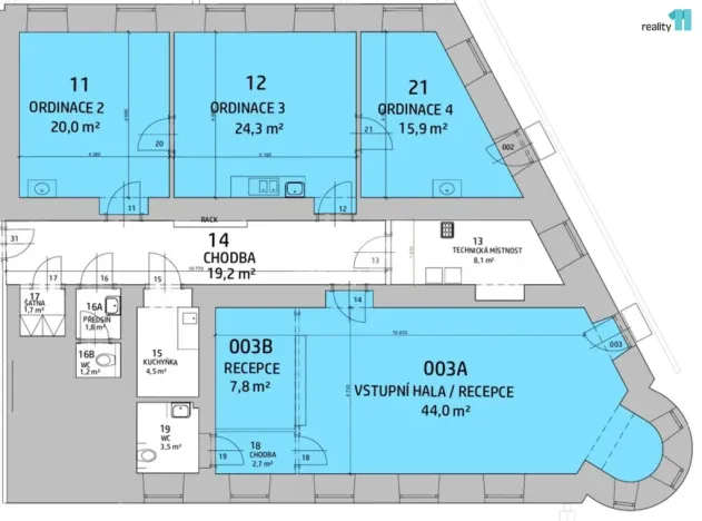 Pronájem obchodního prostoru, Karlovy Vary - Dvory, Chebská, 146 m2