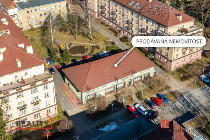 Prodej obchodního prostoru, Pardubice - Zelené Předměstí, Jilemnického, 780 m2