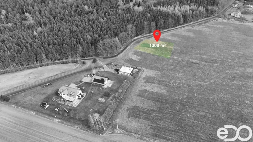 Prodej pozemku pro bydlení, Jahodov, 1308 m2