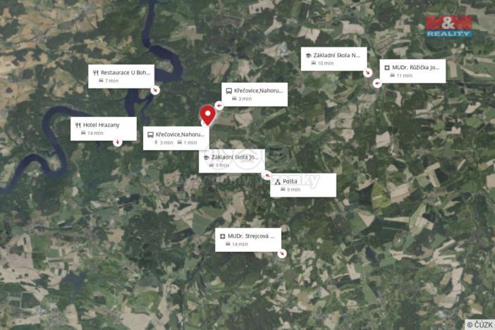 Prodej zemědělské usedlosti, Křečovice - Nahoruby, 72 m2