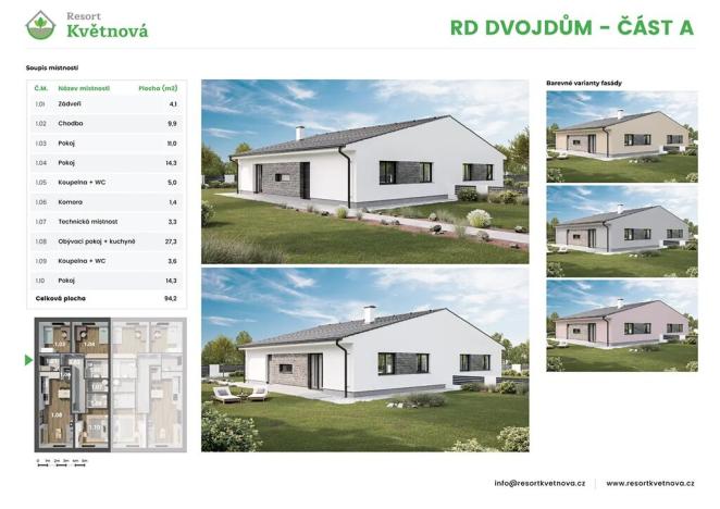 Prodej rodinného domu, Ostrov, 94 m2