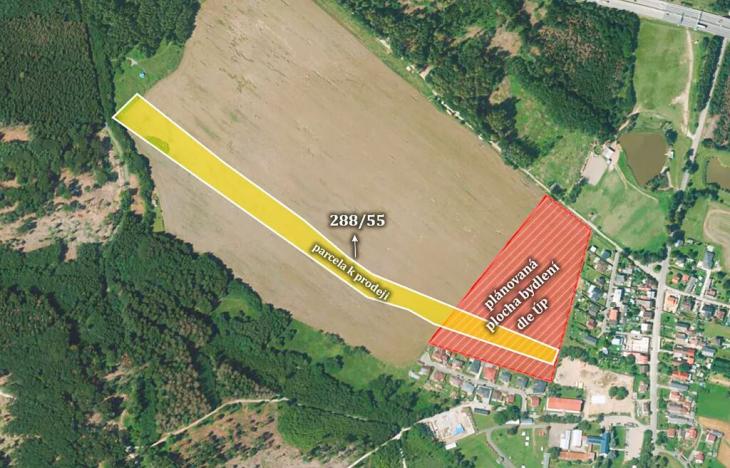 Prodej podílu pozemku pro bydlení, Jihlava, 7219 m2