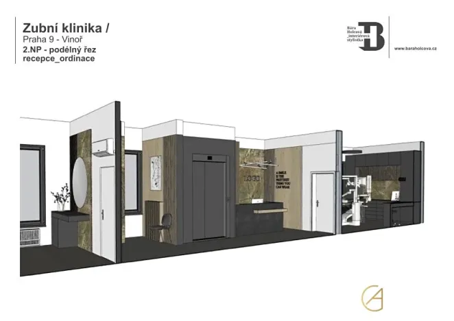 Pronájem ordinace, Praha - Vinoř, Mladoboleslavská, 305 m2