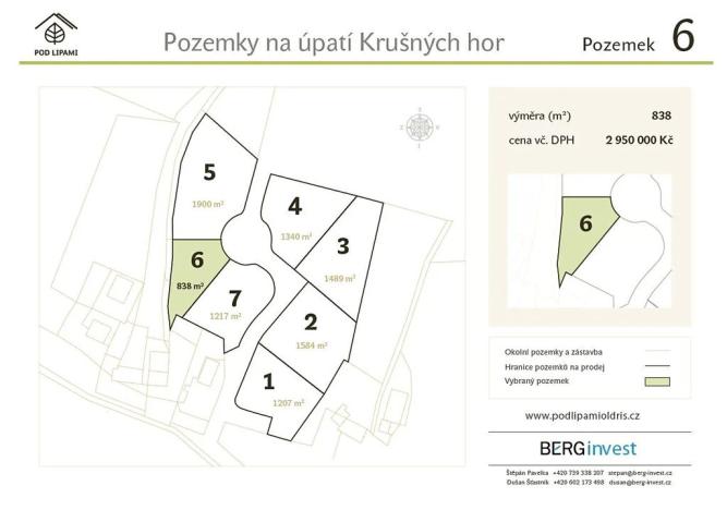 Prodej pozemku pro bydlení, Merklín, 1217 m2
