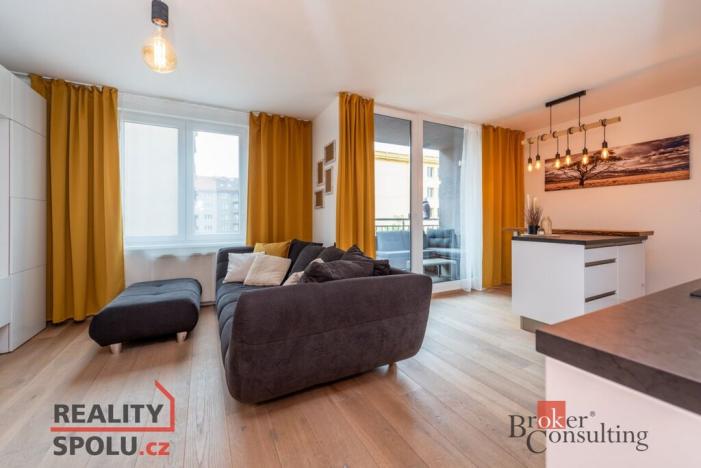 Pronájem bytu 2+kk, Praha - Libeň, Matějkova, 50 m2