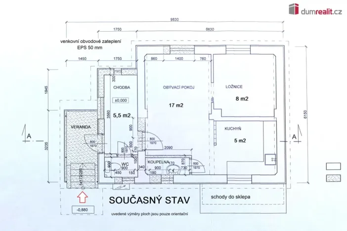 Prodej rodinného domu, Zruč nad Sázavou, Pod Březíčkem, 40 m2