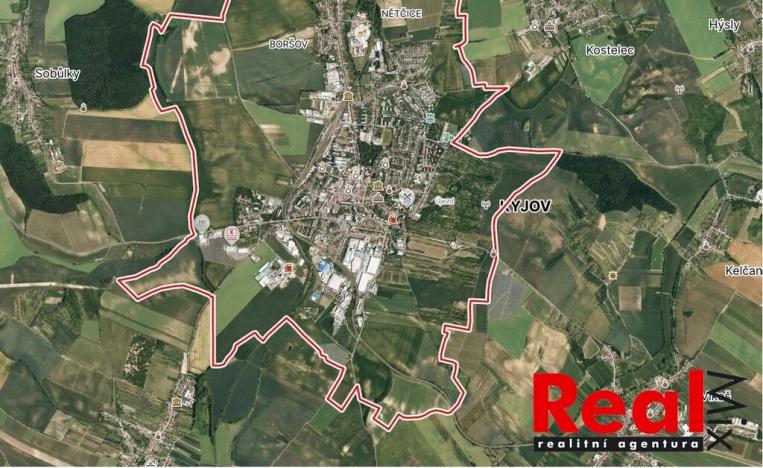 Prodej pozemku pro bydlení, Kyjov, 49606 m2