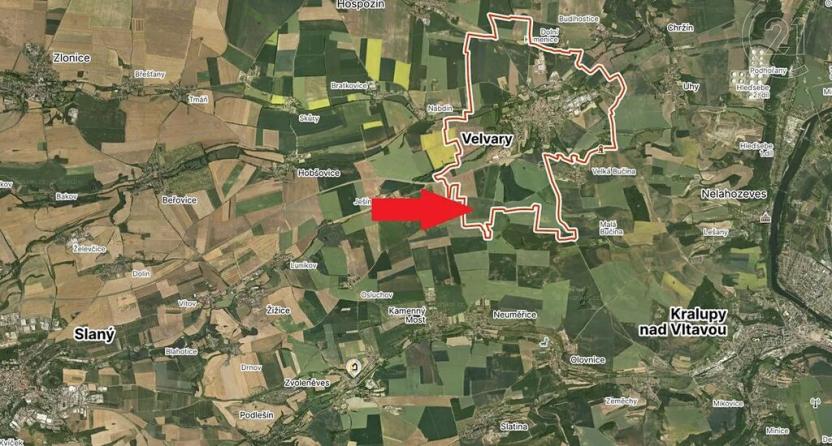 Prodej pole, Velvary, 6671 m2