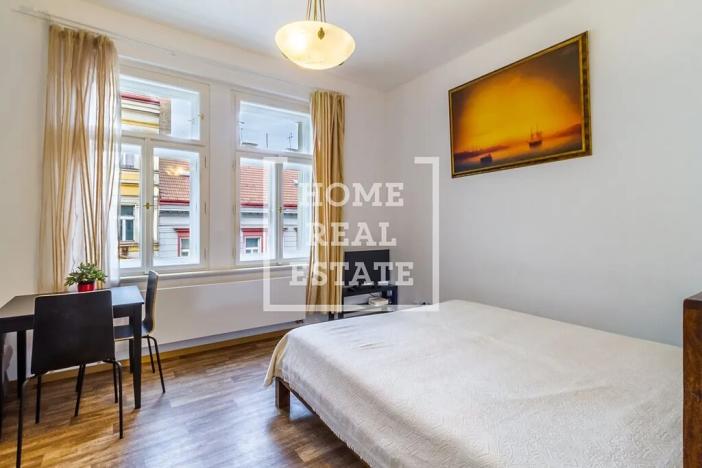 Pronájem bytu 1+kk, Praha - Žižkov, Krásova, 27 m2