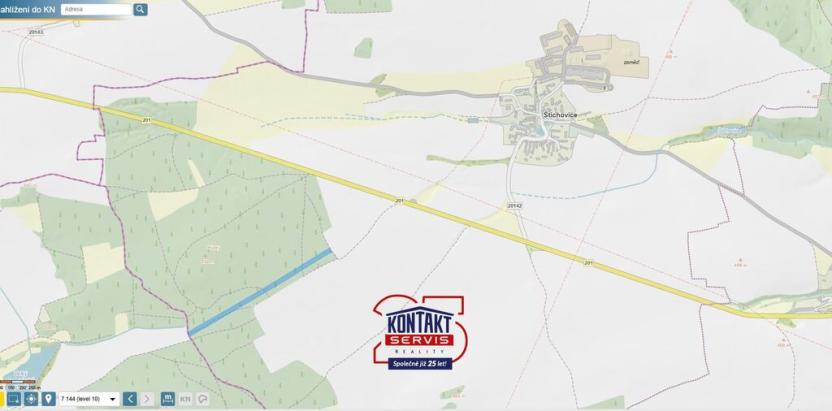 Prodej lesa, Štichovice, 14637 m2