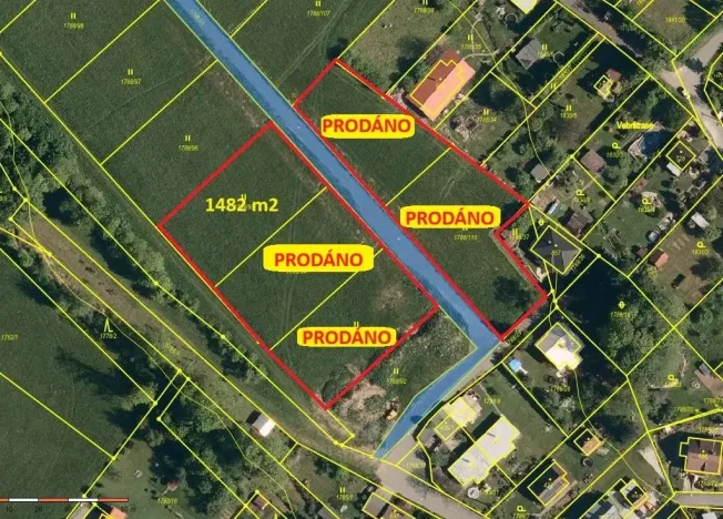 Prodej pozemku pro bydlení, Lichnov, 1482 m2