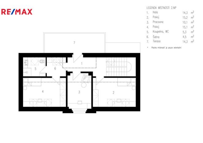 Prodej rodinného domu, Praha - Radotín, Zderazská, 126 m2