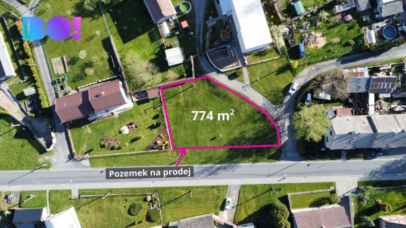 Prodej pozemku pro bydlení, Domašov u Šternberka, 774 m2