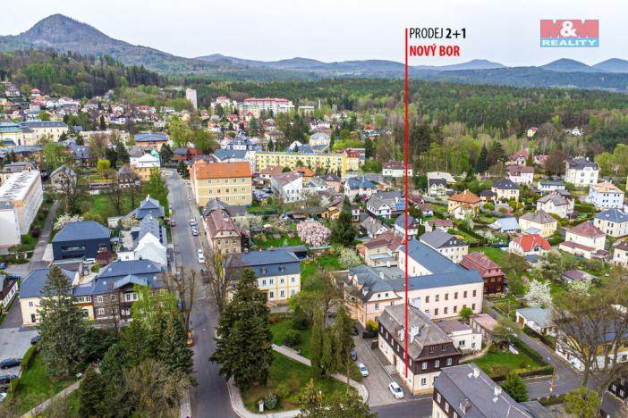 Prodej bytu 2+1, Nový Bor, Palackého náměstí, 66 m2
